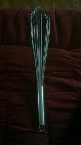 Large 18&#034; stainless steel  commercial restaurant whisk