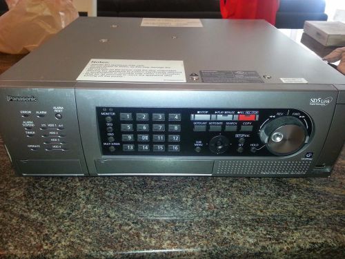 Panasonic wj-hd716 digital disk recorder 1tb hdd for sale