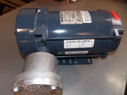 BLUFFTON - 1.5 HP - 3450/2875 RPM - HIGH/LOW V - 3 PH - 60/50 HZ - 56J