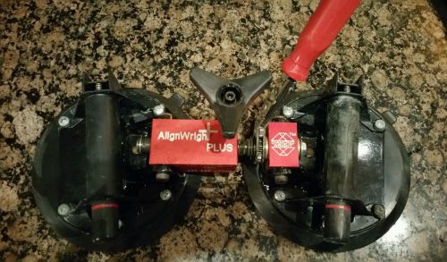 ALIGNWRIGHT COUNTERTOP ALIGNMENT  TOOL FOR GRANITE, MARBLE OR QUARTZ SURFACES..