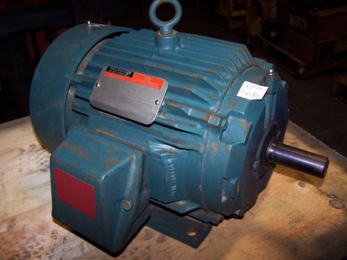 Reliance 5 hp ac electric motor 184t frame 1750 rpm 460 vac tefc p18g3340f for sale