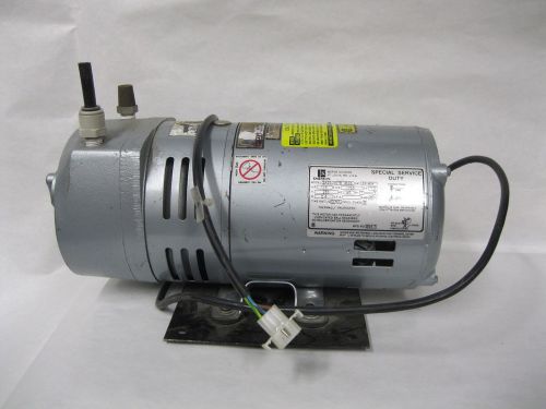 Gast 0523-101Q-G314DX Vacuum Pump And Emerson Motor SA55JXGTB-4696