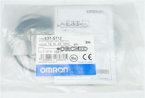 E3TST12 2m Cable Omron Industrial Industry Sensor E3T-ST12 Photoelectric asvg