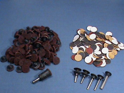 New 124 pcs 3/4&#034; 3M Scotch-Brite sanding discs for air angle grinder