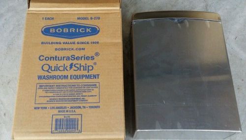 Bobrick b-270 stainless steel napkin/tampon disposal for sale