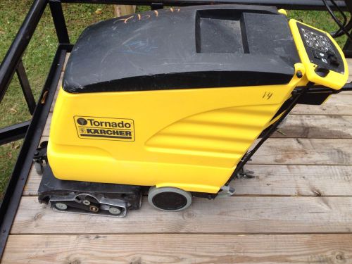 Karcher Tornado Br 53/40 W Walk Behind Floor Cleaner Used Parts Or Repair