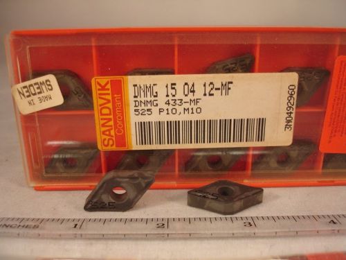 DNMG 433MF 525 SANDVIK Ceramic  Inserts (10pcs) New&amp;Original