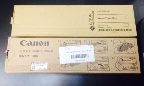 Canon Lot Of 2 Waste Toner Bottle FM2-5533-000 C2550 C3080 C2880 +