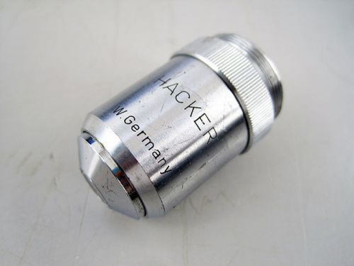 HACKER 10/0.30 MICROSCOPE OBJECTIVE 10X/0.30 10X