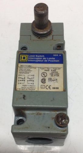 SQUARE D SER  A LIMIT SWITCH 9007C62B2