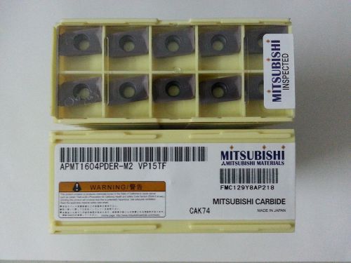 200pcs MITSUBISHI APMT1604PDER-M2 VP15TF Carbide Inserts free shipping