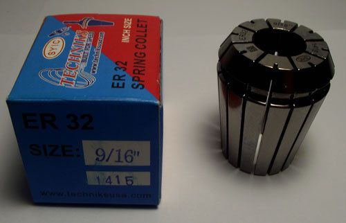 Techniks Close Tolerance CNC ER 32 9/16&#034; Collet