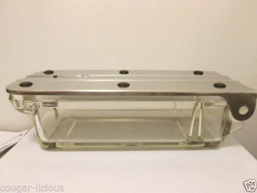 VINTAGE BP PYREX INSTRUMENT STERILIZER TRAY DENTAL MEDICAL CLEAN GOOD CONDITION