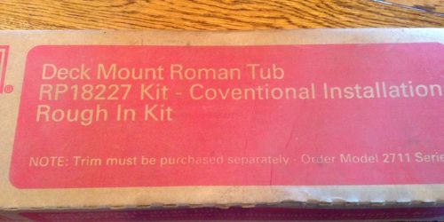 Delta Mount Roman Tub Rough In Kit