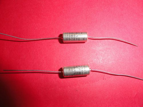 Kemet T262C186K050CS Tantalum Capacitors, 18.0 uf, 50.0 V