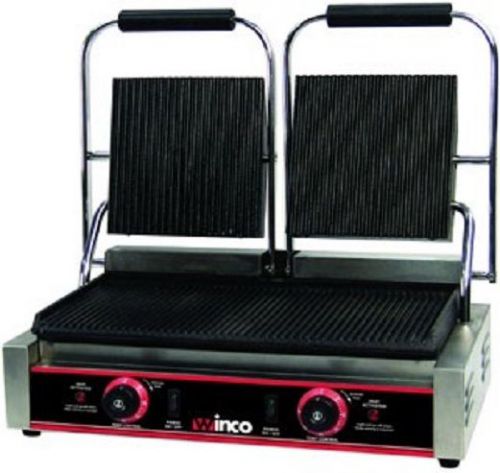 New Winco - Italian Style Panini Grill, Double, Electric, Countertop, EPG-2