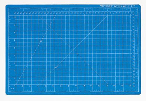 Dahle 10690 Vantage Cutting Mat, 9&#034; x 12&#034;, Blue