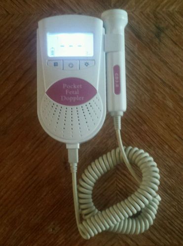 Sonoline B Pocket Fetal Doppler Pink