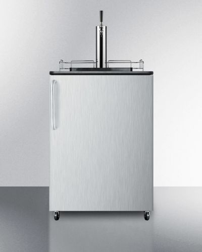 Sbc501bsstb portable single tap kegerator w/ stainless steel door - free ship for sale