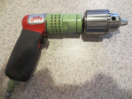 Jiffy Palm Drill 250 RPM Aircraft Tool 1/2&#034; Chuck Air Drill Aviation