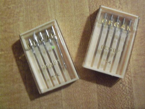 OVERLOCK NEEDLES ORGAN DCx1 BP SIZE 14   81x 1  2 PKGS 10 TOTAL NEEDLES