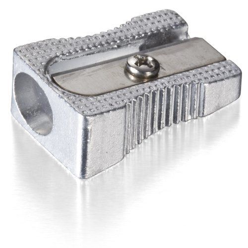 OfficemateOIC Achieva Aluminum Pencil Sharpener, Silver, Pack of 12 (30233)