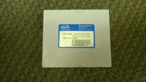 New Sealed Whip Mix Mainstay Dowel Dental Pins Only, Package of 1000 #08256