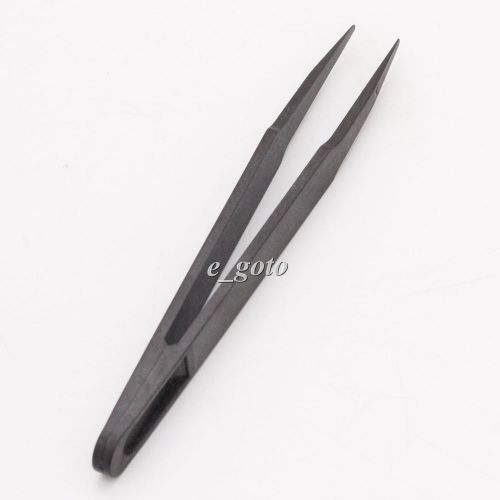 Black Anti static Plastic tweezers 93003 Tweezers ESD Conductive Plastic Tweezer