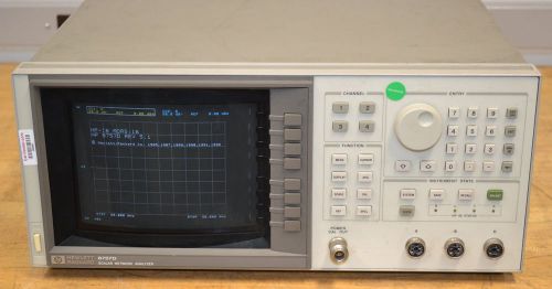 Agilent Keysight 8757D Scalar Network Analyzer opt 002 Power Calibrator GOOD