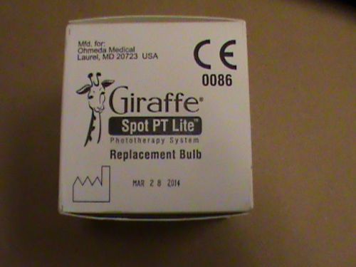 NEW GE OHMEDA GIRAFFE SPOT PT LITE PHOTOTHERAPY BULB REF# 6600-0235-850