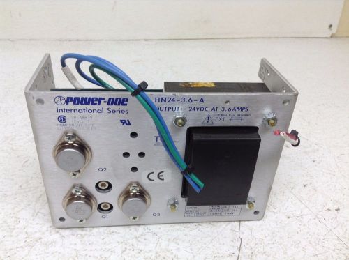 International Power-One HN24-3.6-A 24 VDC 3.6 Amp Power Supply HN243.6-A HN2436A