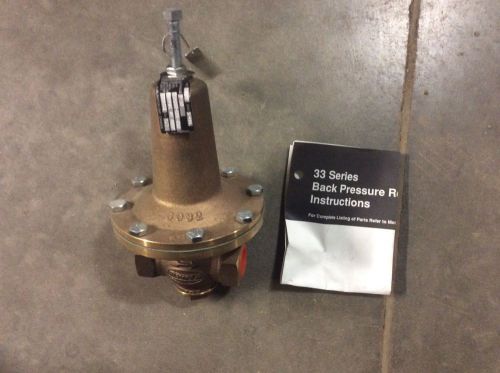 Dresser 33-1 Pressure Reducing Regulator 805033-001-020 Sz:3/4&#034; 2-20psi