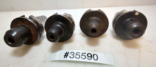 Lot of Four BT40 Tool Holders Sandvik Command and Nikken (Inv.35590)