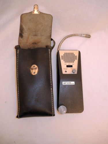 VINTAGE TIF HALOGEN LEAK DETECTOR / CARRY CASE - TIF INSTRUMENTS  - MIAMI, FL