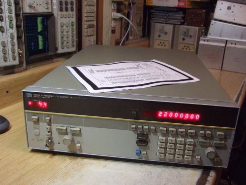 HP Agilent  8673G Opt 004 26 GHz Signal Generator - In Cal!