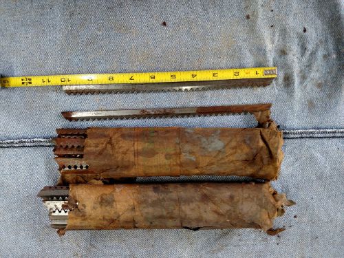 10” Hermance Rip Saw Feed Bars N.O.S.