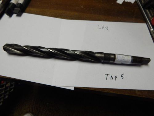 Republic 1&#034; x # 3 Taper Shank Twist Drill Bit  3 FUTE