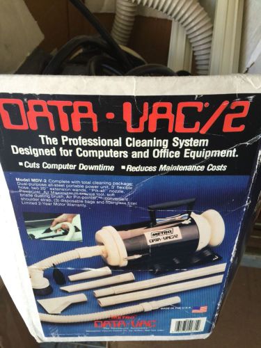 Metro Data Vac 2 Vacuum Plus attachments Filter Bags