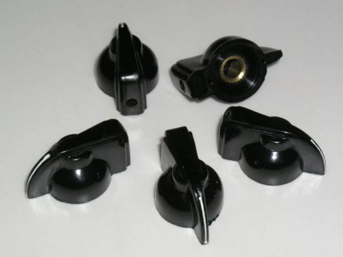 25pcs Black ChickenHead AMPLIFIER BASS KNOBS Generic