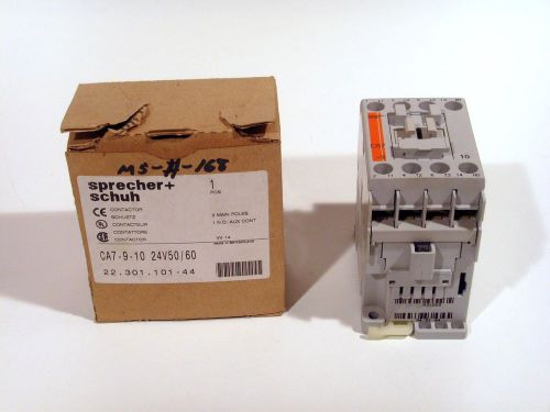 Sprecher+Schuh CA7-9-10 Contactor *NEW IN BOX*