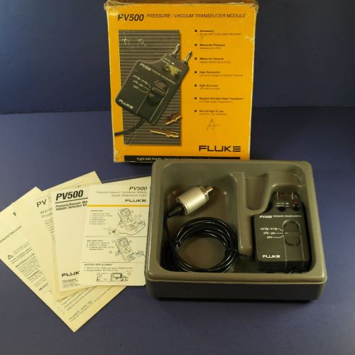 Fluke PV500 Pressure/Vacuum Module, Good condition