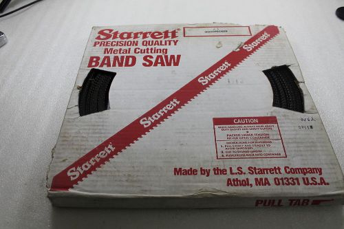 NOS STARRETT Woodpecker 1/4&#034; Hook 4tpi .032&#034; Band Saw Blade 250 FT (22.A.1.A-1)