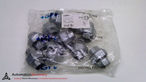 GEORG FISCHER 770340204 - PACK OF 10 - GALVANIZED TAPER SEAT UNION,, NEW #219541