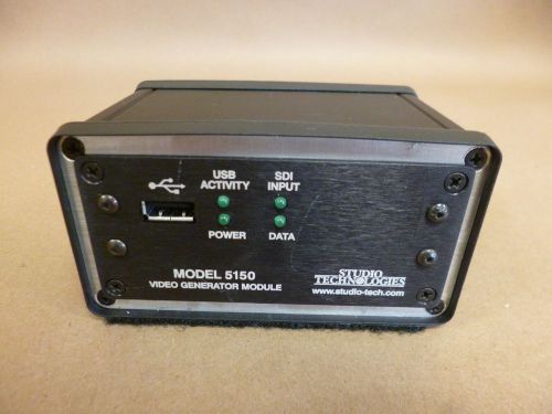 STUDIO TECHNOLOGIES 5150 VIDEO GENERATOR MODULE 720/1080