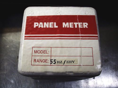 SFIM SF-72 PANEL ANALOG FREQUENCY METER 55HZ/220V - NEW! QUANTITY!