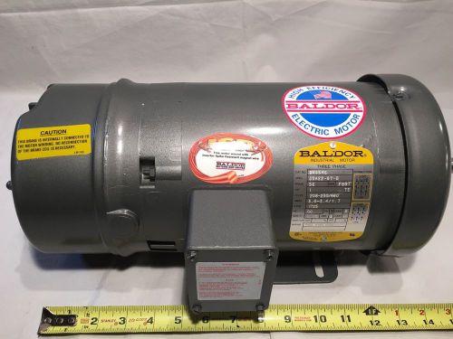 Baldor Motor with Stearns Brake BM3546 1 HP 1725 RPM 3PH