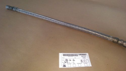 SS 24&#034; Mesh Hydraulic Hose AB0606CC08-24 099541