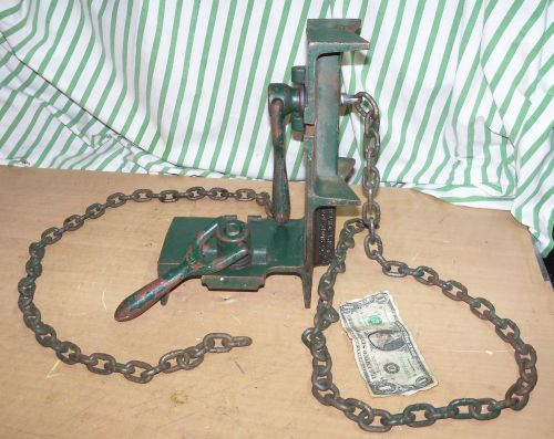 RIDGID ANGLE PIPE WELDING VISE 462 1/2&#034; - 12&#034; Chain Vise Fitter Welder Jig 40225