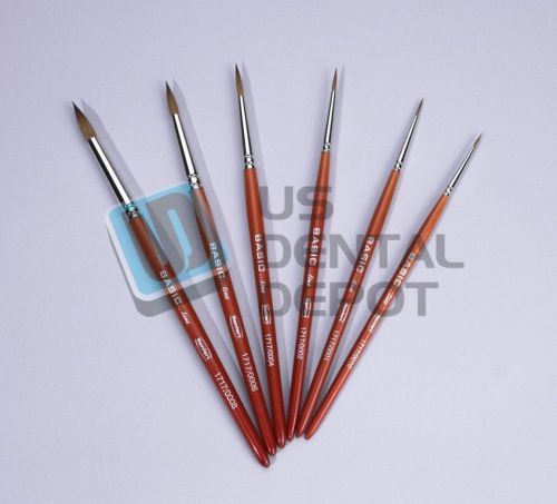 Renfert - basic-line brushes size 0/1-2pk-# 1717-0010 for sale