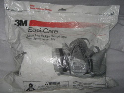 3M Easi Care Dual Cartridge Respirator Paint Spray Assembly Medium 7052ATD M